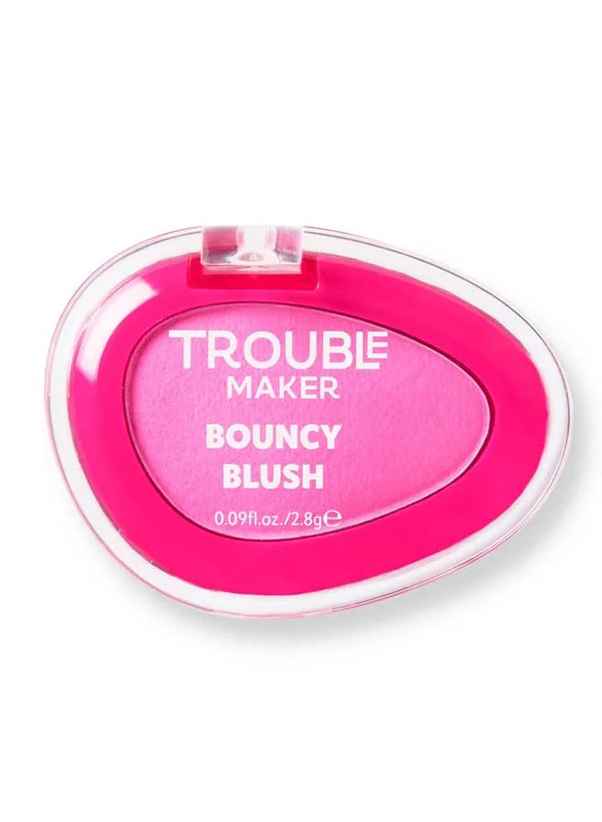 صانع المتاعب Bouncy Blush Stain Bounce Hot Pink